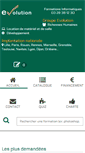 Mobile Screenshot of evolution-nord.com